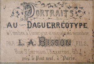 L. A. Bisson. Daguerréotype vers 1841