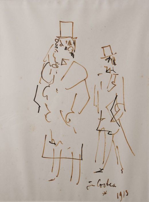 Cocteau Diaghilev et Nijinski