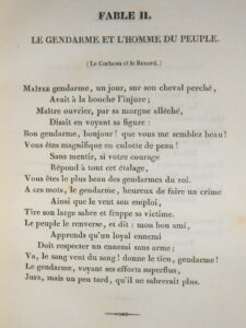 Desmares. Les Métamorphoses du jour ou La Fontaine en 1831.