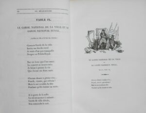 Desmares. Les Métamorphoses du jour ou La Fontaine en 1831.