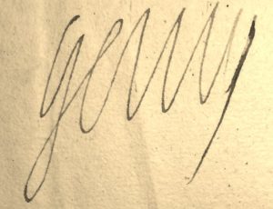 Henri IV. Signature autographe