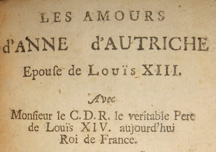 Lenoble. Louis XIV et Anne d'Autriche.