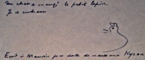 Malraux Correspondance de guerre. Naissance de son fils Gauthier.