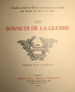 Sonnets de la guerre