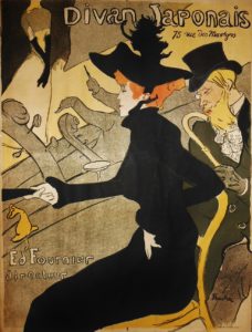 Lautrec. Le Divan japonais. Affiche originale.