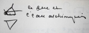 Yourcenar L'Œuvre au Noir avec envoi alchimique