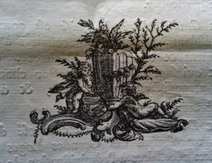 Franc-Maçonnerie. Ornement typographique. 1778.